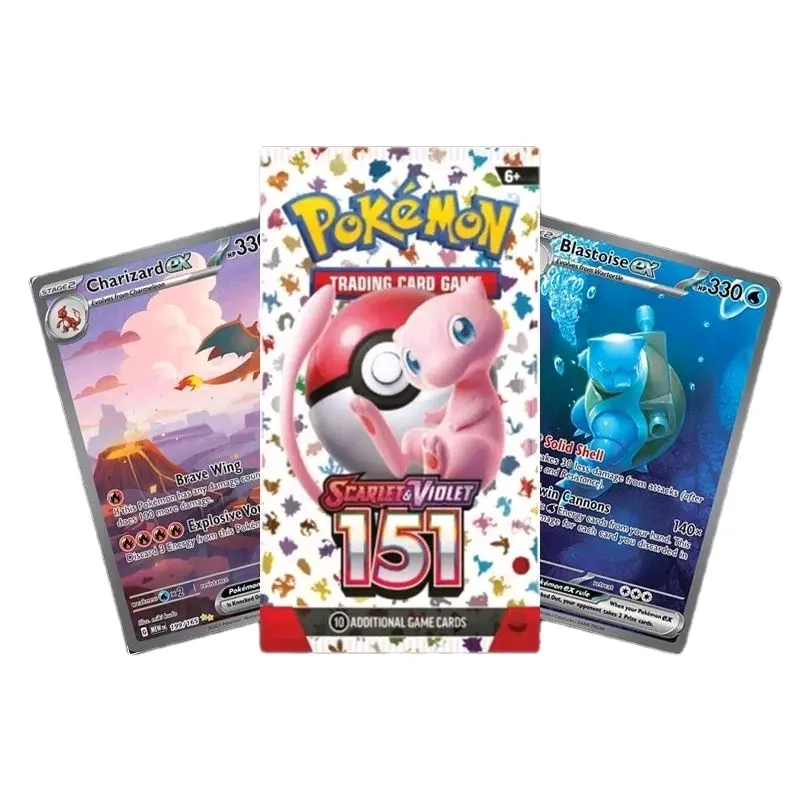 151 Booster Pack - Scarlett & Violet Trading Cards Sealed Hobby Box
