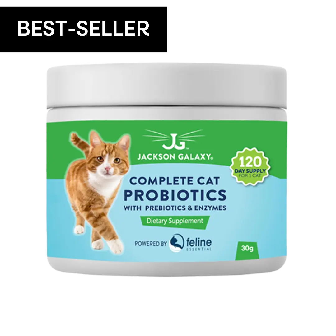 Complete Cat Probiotics with Prebiotics & Enzymes by Jackson Galaxy