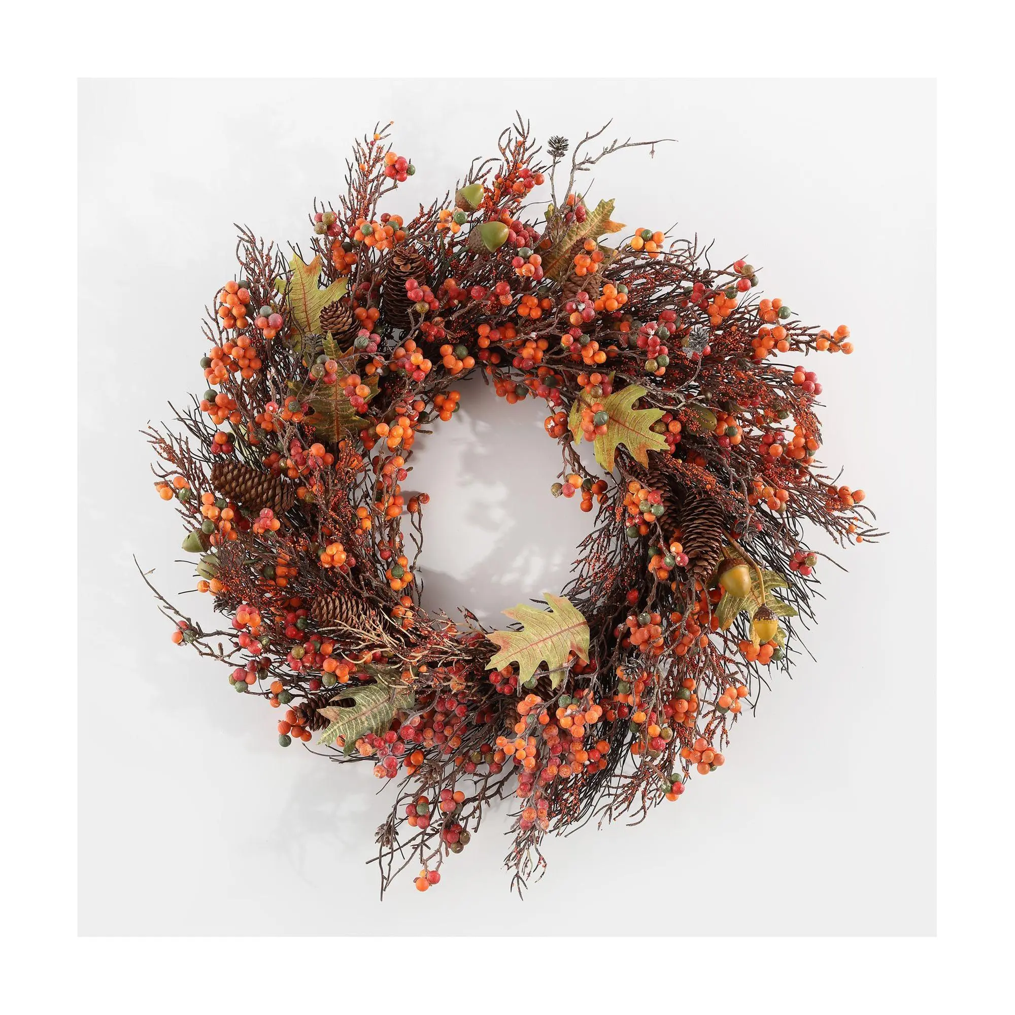 Safavieh 26" Berry, Acorn, Pine Cone & Oak LeafWreath Safavieh 26" Berry, Acorn, Pine Cone & Oak LeafWreath
