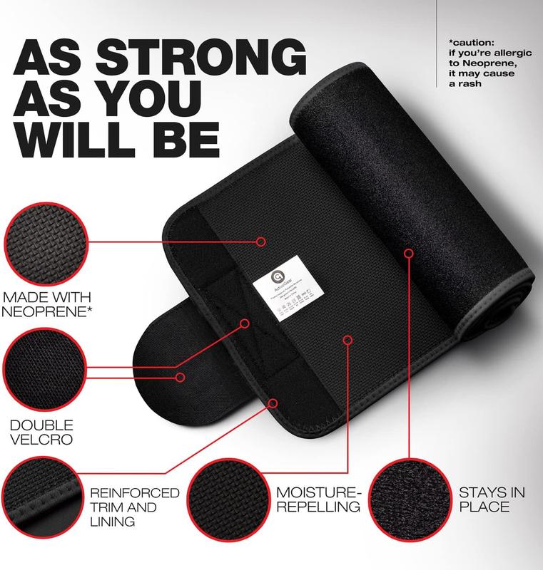 Premium Waist Trimmer & Trainer Belt for Men and Women-Sweat-Enhancing Slimming Wrap for Stomach,Adjustable Fit,Waist Trimmer Belt Men Sweat Band Stomach Wrap,Waist Trainer for Women Workout boyfriend gift