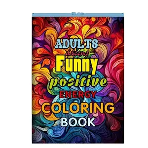 Adult Coloring Book, 20 Pages, Single Sided, Perfect Gift for Adults, Kids, Teens, Christmas, New Year, Valentine's Day, Parties