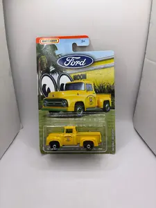 Matchbox 56 Ford F-100 Pickup Diecast yellow