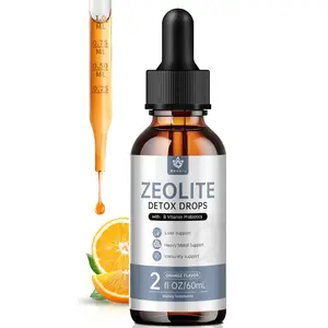 Zeolite Drops for Adults and Kids – 99%+ Pure Natural Zeolite clinoptilolite, with Vitamin B, Probiotic Blend, Vegan, Non-GMO - Supports Immune Health, Supplement Energy and Attention - 2 Fl Oz
