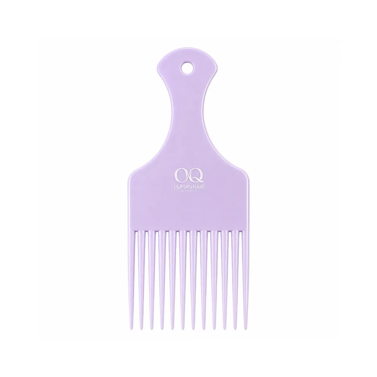 OQ HAIR 1 Count Smooth Hair Pick Comb for Curly, Thick, Medium to Long Hair