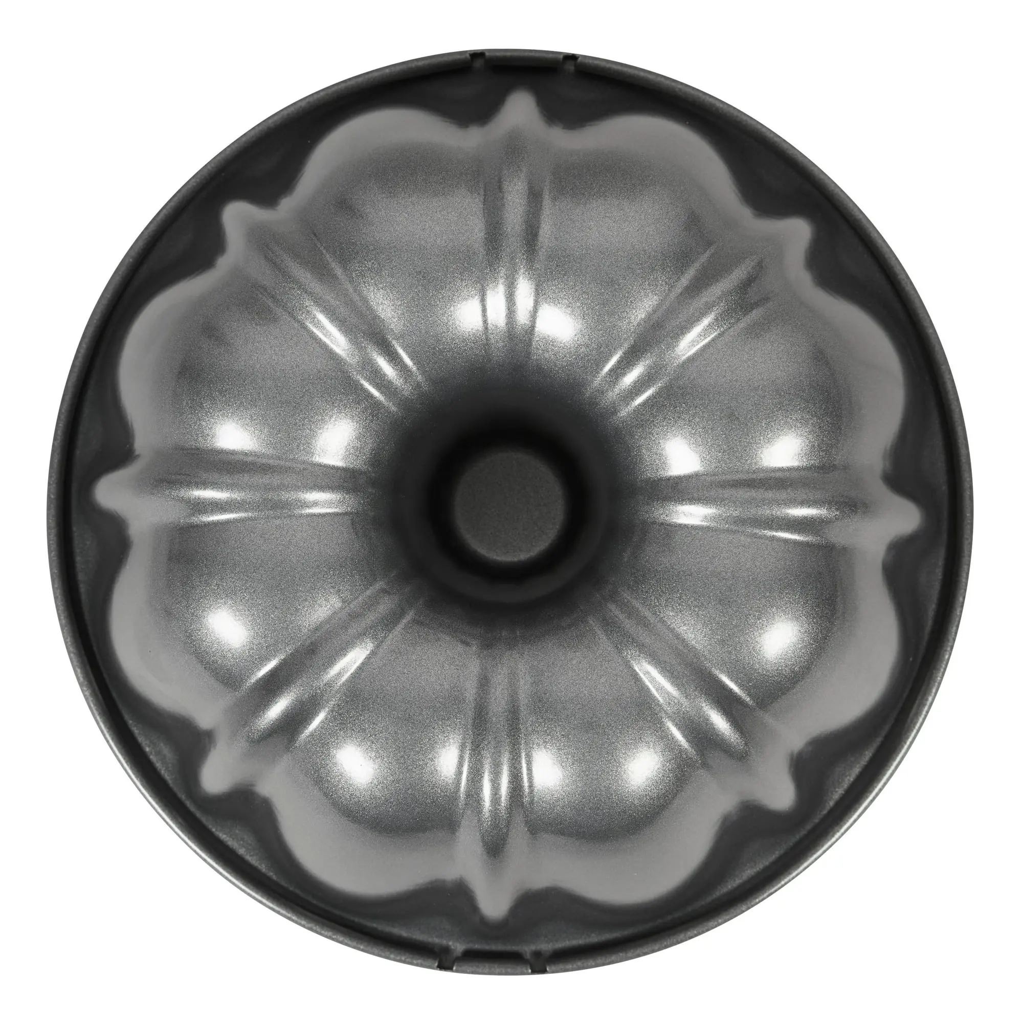Wilton Bake It Better 6" Non-Stick Steel Bundt Cake Fluted Tube Baking Pan