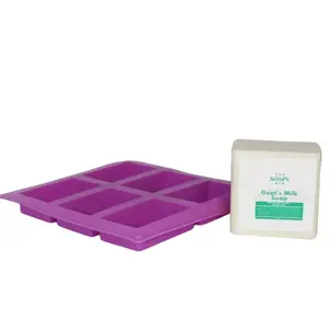 Soap Making Kit 2-Piece DIY Goat Milk Soap Kit with Silicone Mold – Makes 4–6 Bars Perfect for Beginners & All Ages
