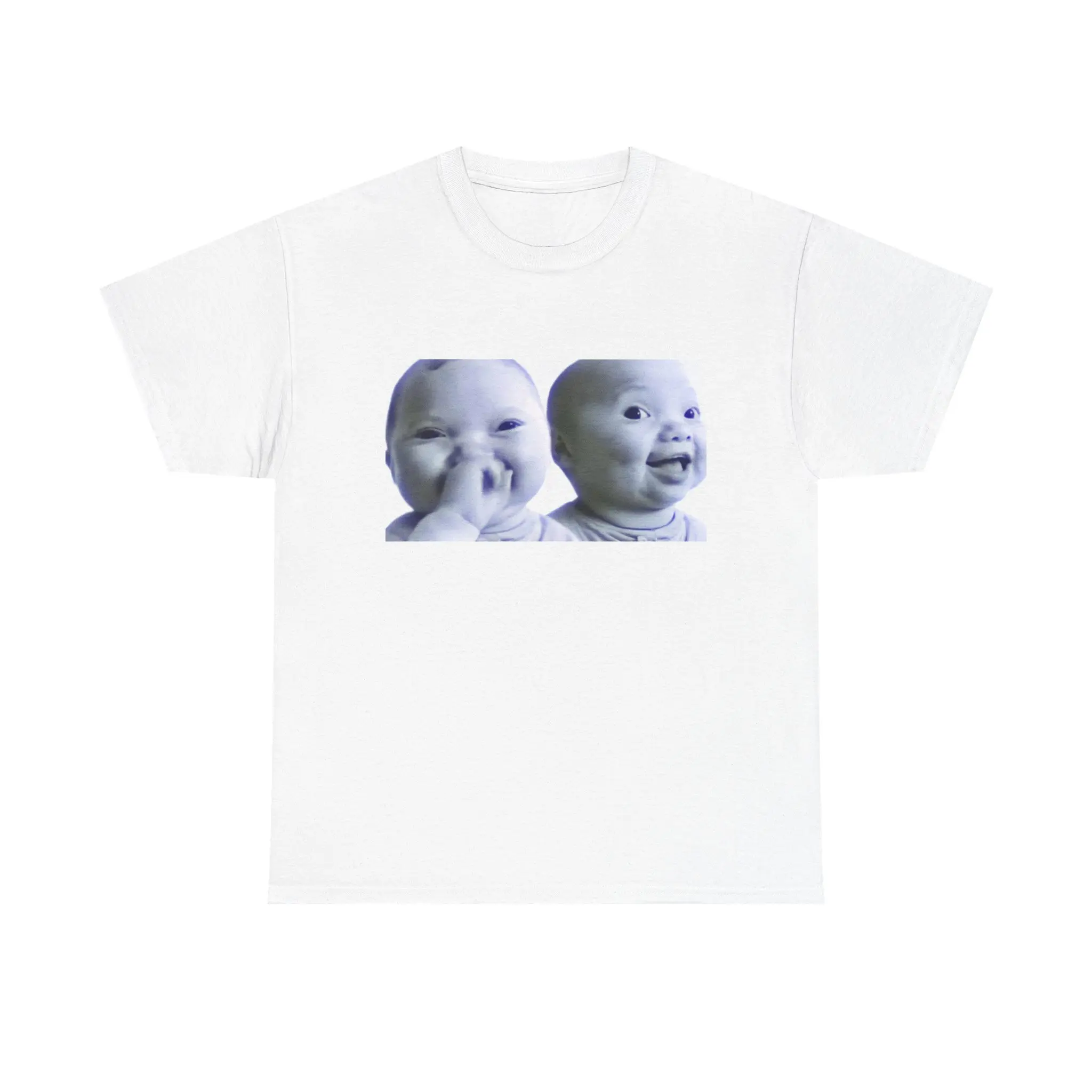 Baby Covering Mouth Meme T-Shirt