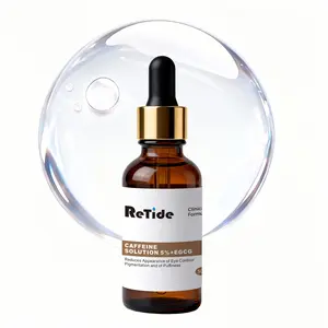 5% Caffeine Solution + EGCG Face Serum for Dark Circles & Puffy Eyes – Depuffing Under Eye Treatment, Antioxidant Anti-Bloating Facial Essence for Tired Skin 30ml