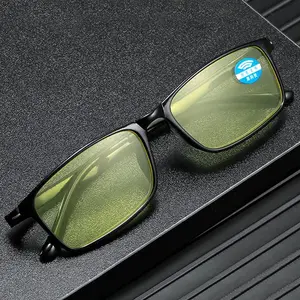 Reading Glasses Zoom Reading Glasses Automatically Adjust Reading Glasses Anti-blue Light Night Vision Presbyopic Eyewear +600