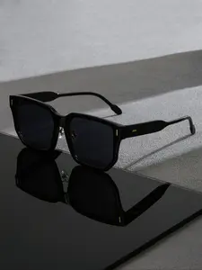 Fashionable Retro Style Round Frame Glasses, Uv400 Protection, Durable Metal Nose Pad, Casual All-Season Eyewear Accessory