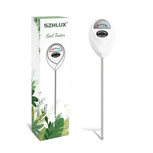 SZHLUX Soil Moisture Meter, Hygrometer Sensor for Plant Care, Indoor Outdoor Potted Plants, Gardening & Lawn, No Battery Required10.23 Inch