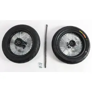 ETM RTR 12in Supermoto Wheel Set