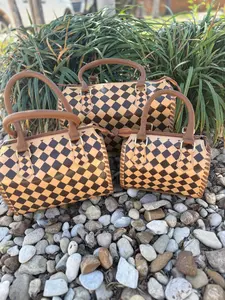 Brown & Tan Checkered Speedys