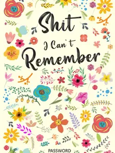 Password Book And Organizer With Alphabetical Tabs