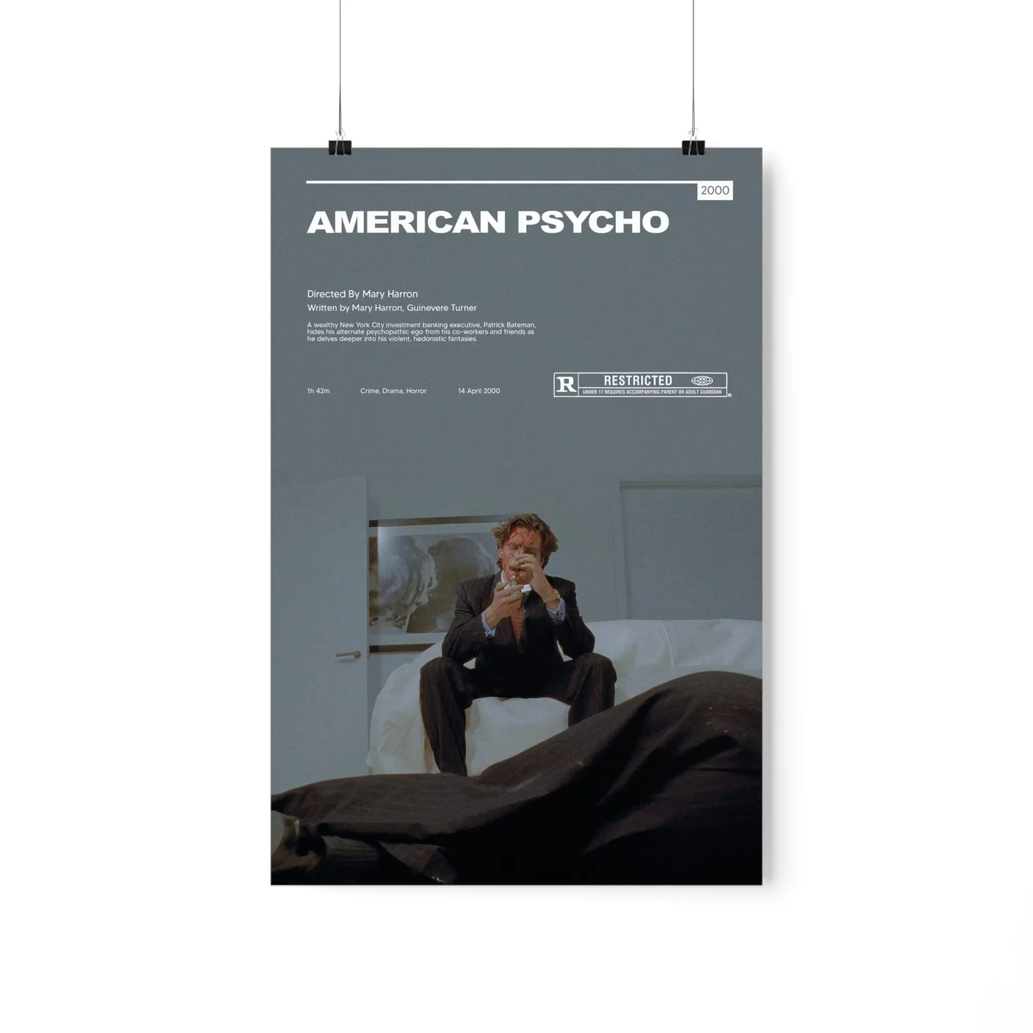 American Psycho Cinematic Movie Poster