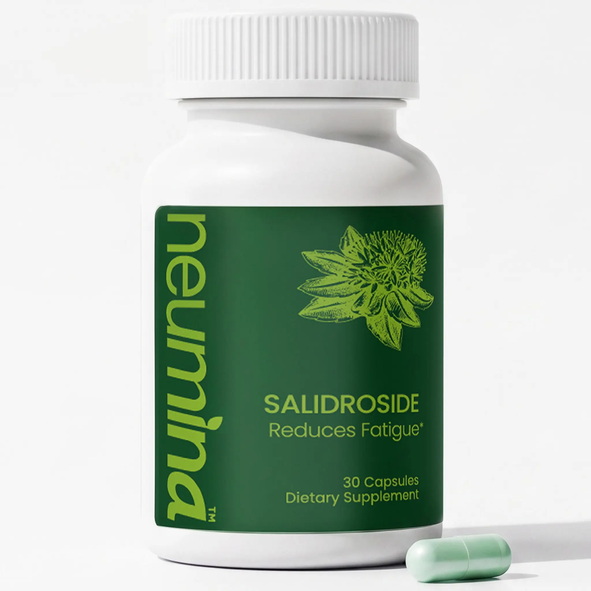 Neumina High-Purity 98% Salidroside Rhodiola Adaptogen for Daytime Energy & Mental Clarity Made In USA