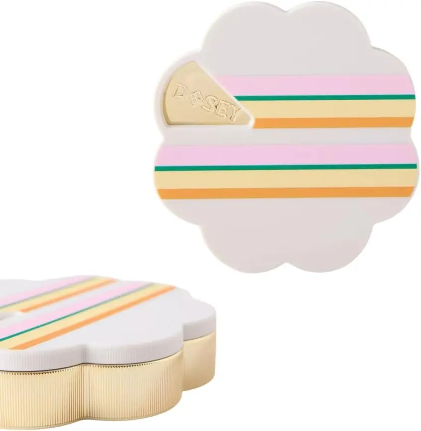 Cream Orange Stripes