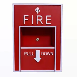 Fire Alarm Light Switch Cover: 3D Printed Toggle Plate, Functional room decor