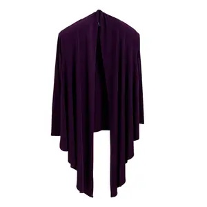 Wrap Cardigan · Wine