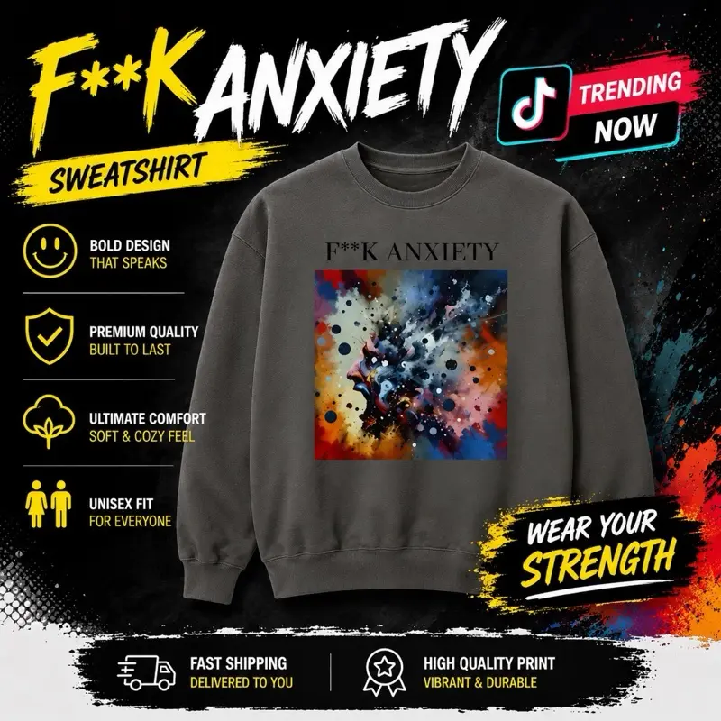 F*** Anxiety Sweater