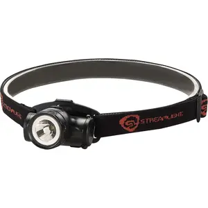 61400 Enduro 50-Lumen Impact Resistant LED Headlamp with Visor Clip, and Elastic Head Strap, Black