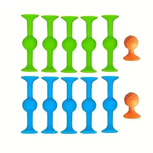 9pcs-12pcs Dual-Sided Suction Dart Toy Set, Darts Gear, Indoor Entertainment for Teens, Beginner-Friendly, Stress Relief, Party Gift, Family Game