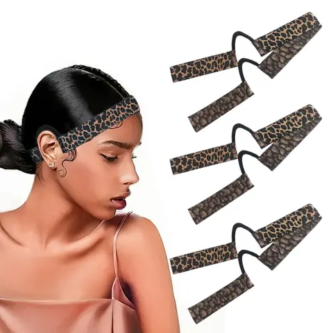 3pcs Lace Melting Band, Elastic Bands for Wigs - Lace Melting Edge Wrap to Lay Edges, Ear-Free Elastic Wig Band for Lace Front Wigs, Zero Ear Pressure Melting Edge Band, Lace Hairline
