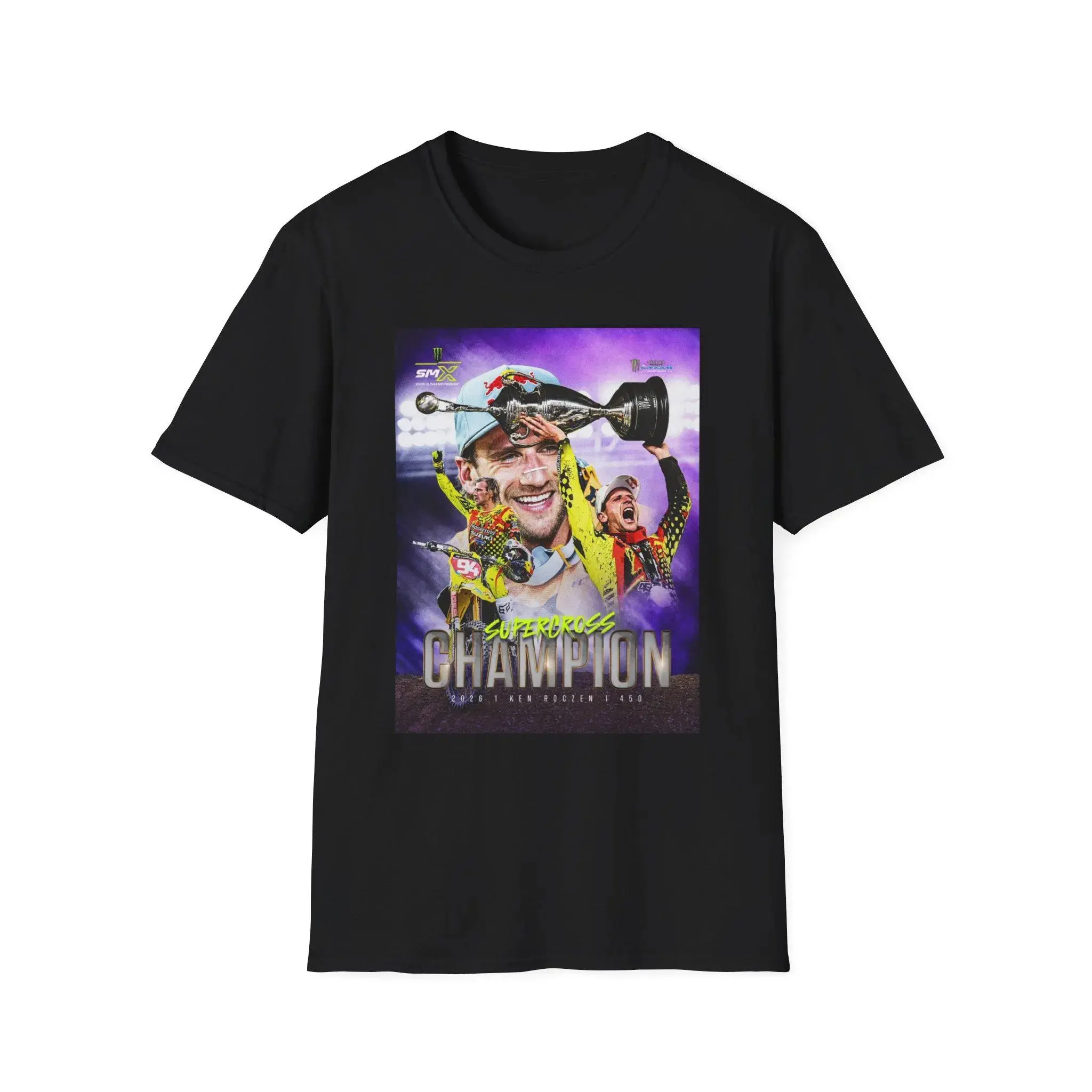 Ken Roczen #94 Supercross 450 Champion 2026, Dirt Bike Unisex Tee, Kick Start Kenny, Moto Fan Gift, Motocross Racer T-Shirt Sweatshirt Hoodie