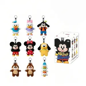 Pop Mart Disney Mickey Family Together Series Plush Keychain Blind Box