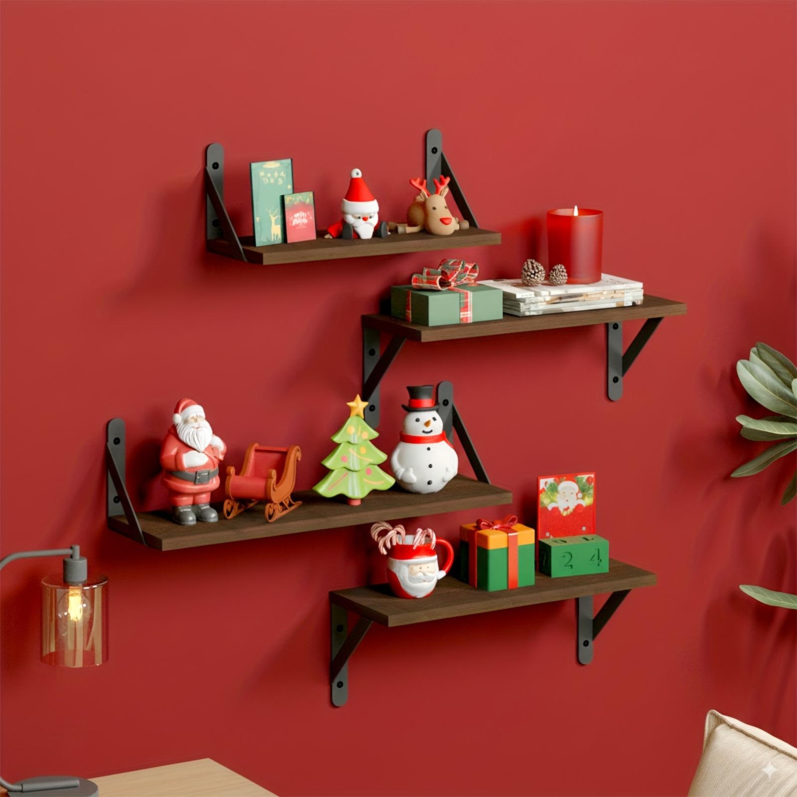 4pcs Floating Shelves, Wall Decoration Shelves, Wall Mounted Shelves, For Room Decor, Wall Dresser, 4pcs Floating Shelves, Wall Decoration Shelves, Wall Mounted Shelves, For Room Decor, Wall Dresser,