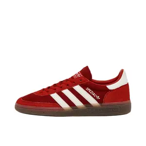 Adidas Handball Spezial Scarlet Cloud White Women's Perfect Fashion Footwear Sneaker Everyday Comfortable Trendy Valentine's Day Shoe Girl