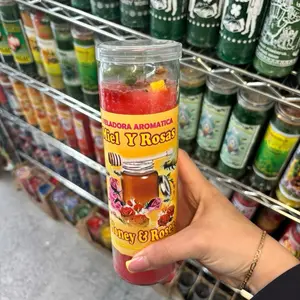Veladora/Candle Miel y Rosas