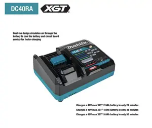 Makita 40V Max XGT Rapid Optimum Charger DC40RA