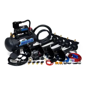 Conductor's Special 127H Train Horn Kit | Capable Onboard Air System | 12-Volt & Vehicle Mounted