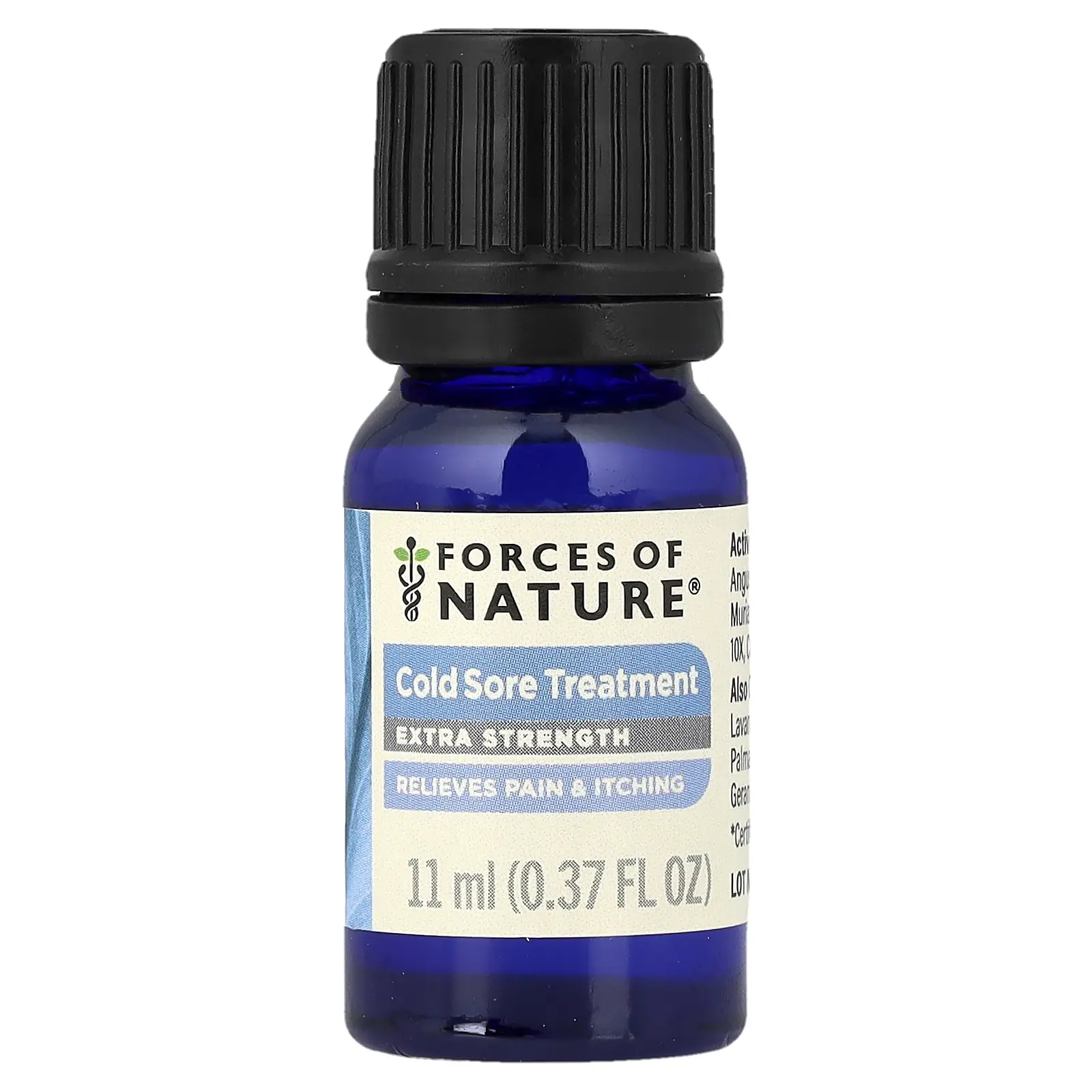 Forces of Nature Cold Sore Treatment, 0.37 fl oz (11 ml)
