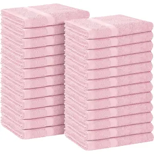 Salon Towel -  Hand  Bulk Pack of 24 -   Absorbent , Facial & Gym Towel for Working Out - 16x27 Inches (Not  Proof)