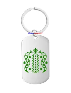 DAMBALLAH KEYCHAIN  Manbo Ougan Spiritual Religious vodou voodoo Haiti Ougan Manbo Erzulie Freda Erzulie Dantor Feray Badagri Legba Damballah