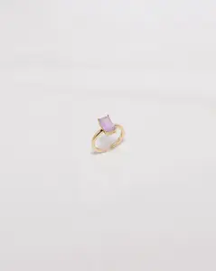 Amethyst Rectangle Ring