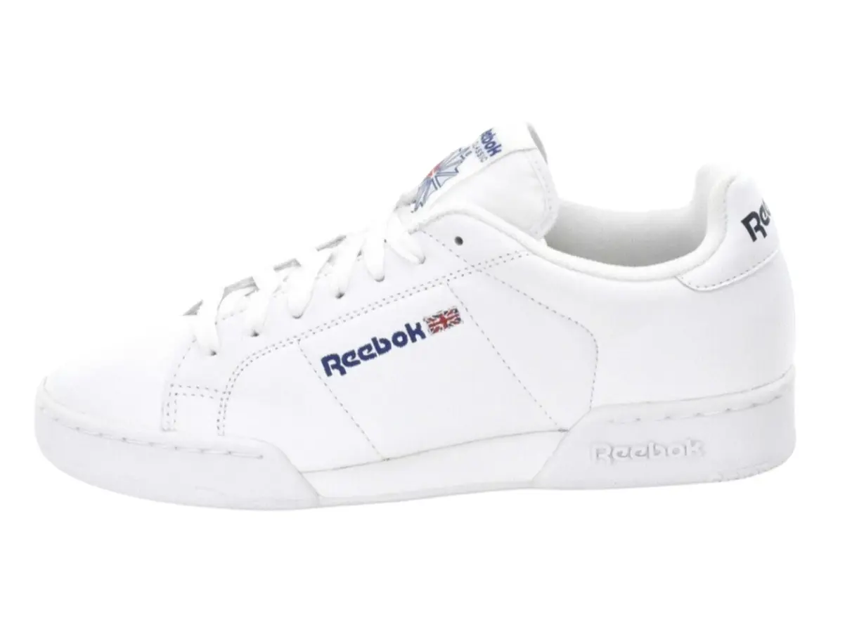 REEBOK SHOES MEN WHITE SNEAKERS 100000100 NPC II 1354 REEBOK SHOES MEN WHITE SNEAKERS 100000100 NPC II 1354