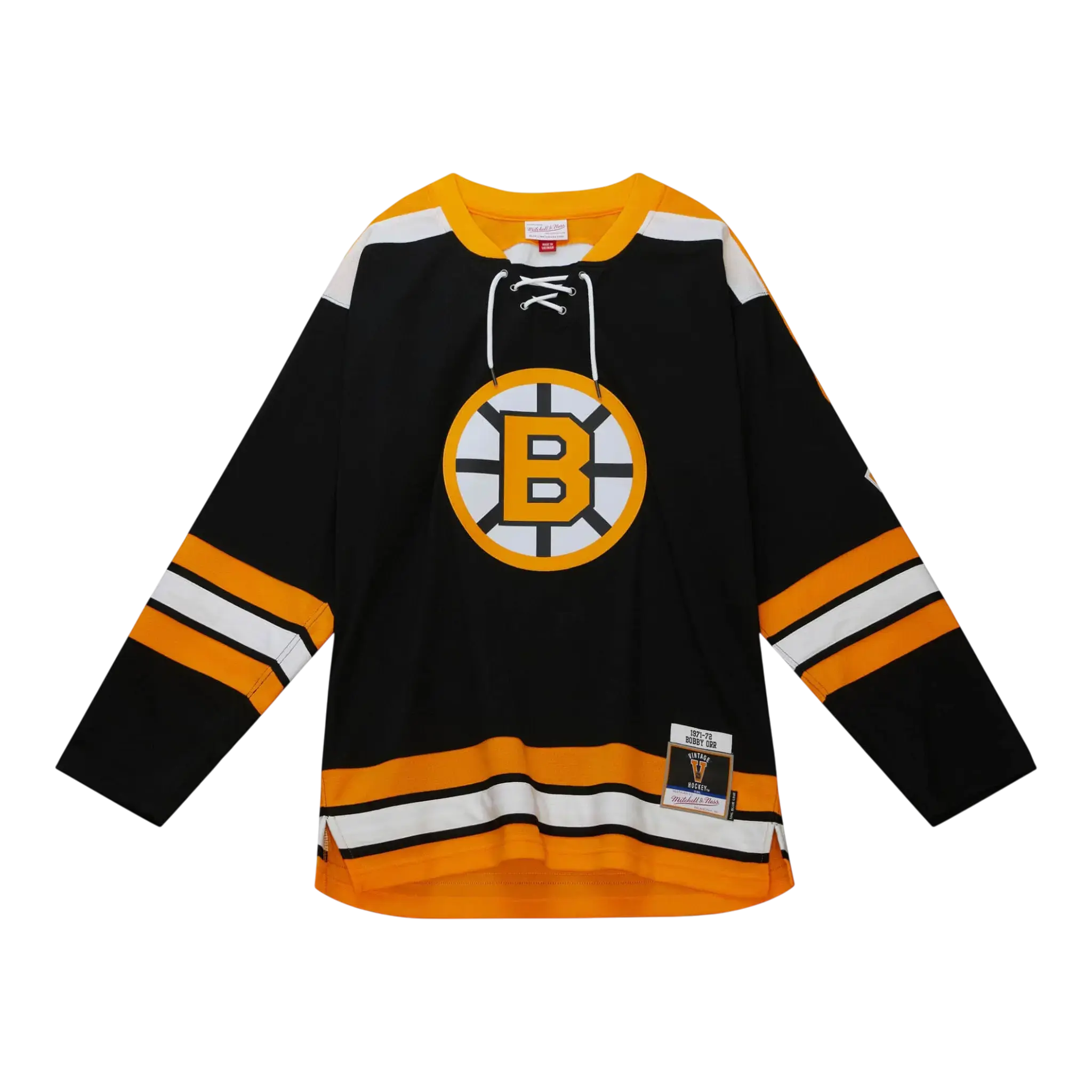 Mitchell & Ness Blue Line Bobby Orr Boston Bruins 1971 Jersey in Black | Men's