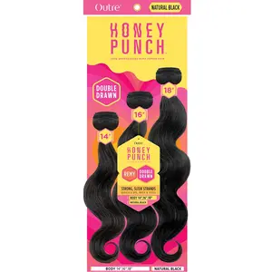 Outre Honey Punch 100% Unprocessed Remi Human Hair - Body Multi