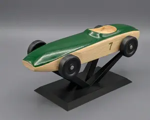 3D Printed Pinewood Derby Car Display Stand – Minimalist, Weight Kit Ready Holder
