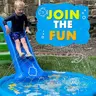 Extra-Large (66.9in)Shallow pool & Splash Pad & Kiddie Pool Colorful Alphabet & Animal Spray Toys,thickened Durable PVC,for Ages 3-5, Portable Summer Fun for Backyard & Lawn,Cartoon Spray Mat, foldable dog pool,Summer Play,Backyard Fun