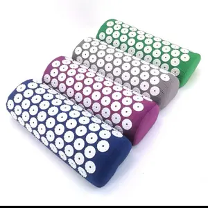 Acupressure Mat and Pillow Set - Spike Mat for Back, Neck & Stress Relief with Carry Bag