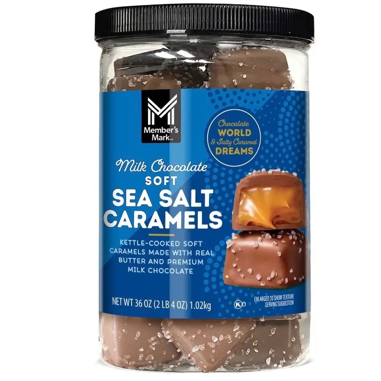 Member's Mark Milk Chocolate Sea Salt Caramels, 36 oz. Member's Mark Milk Chocolate Sea Salt Caramels, 36 oz.
