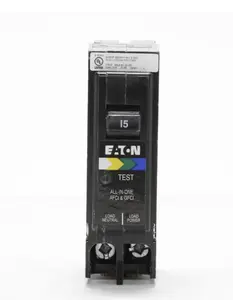 Eaton BR BRP115A1CS 15 Amp Single Pole All in One Breaker Cutler-Hammer