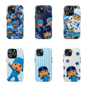 Blue Pocoyo Phone Case, Adorable Perfect For Fans Of The Curious Little Explorer, Childhood Tough Phone Case, Nostalgia for iPhone 11 12 13 14 15 16 17 Pro Max, Samsung 21 22 23 24 25