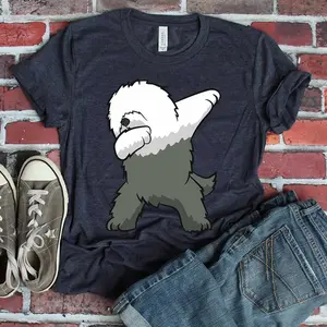 Old English Sheepdog Dog Dancing English Sheepdog T-Shirt T-Shirt
