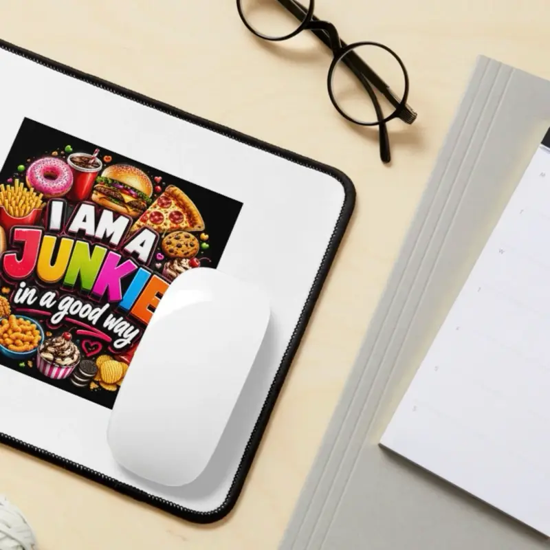 I Am a Junkie... In a Good Way Mouse Pad!
