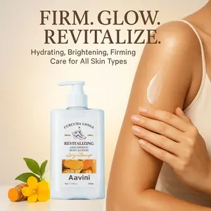 Aavini Firming & Revitalizing Body Lotion 330ml – Hydrating, Brightening & Skin-Toning Lotion with Turmeric & Collagen